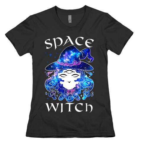 Space Witch Womens T-Shirt