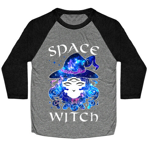 Space Witch Baseball Tee