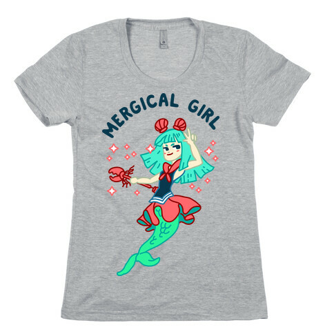 Mergical Girl Womens T-Shirt