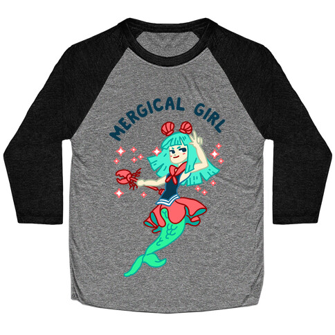 Mergical Girl Baseball Tee