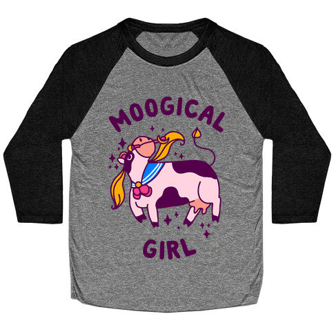 Moogical Girl Baseball Tee