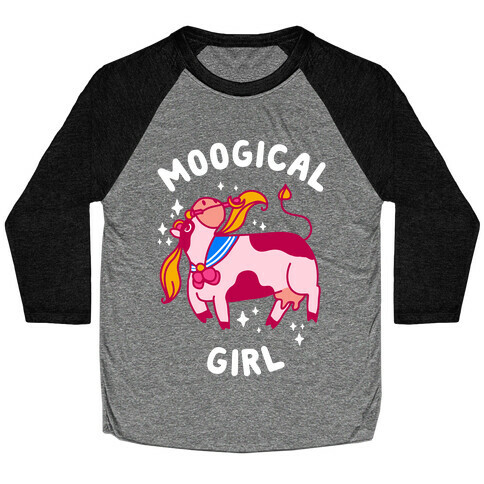 Moogical Girl Baseball Tee