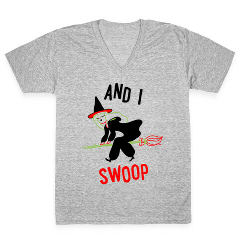 And I SWOOP V-Neck Tee Shirt