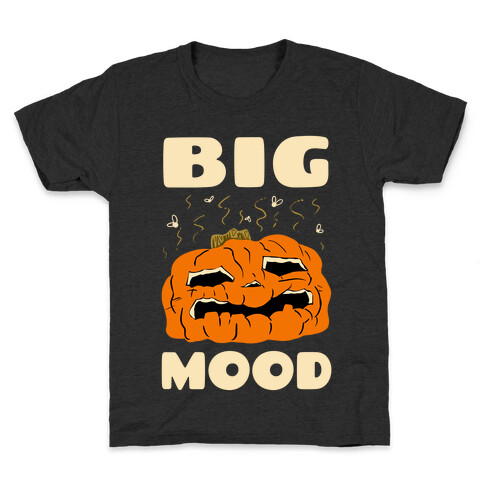 Big Mood Rotting Pumpkin Kids T-Shirt