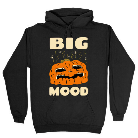 Big Mood Rotting Pumpkin Hooded Sweatshirt