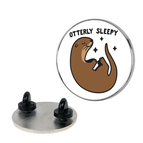 Otterly Sleepy Pin