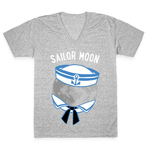 Sailor Moon Parody V-Neck Tee Shirt