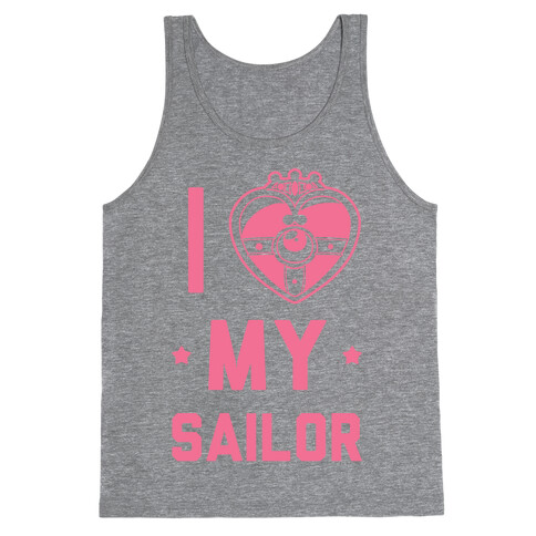 I Heart My Sailor Tank Top
