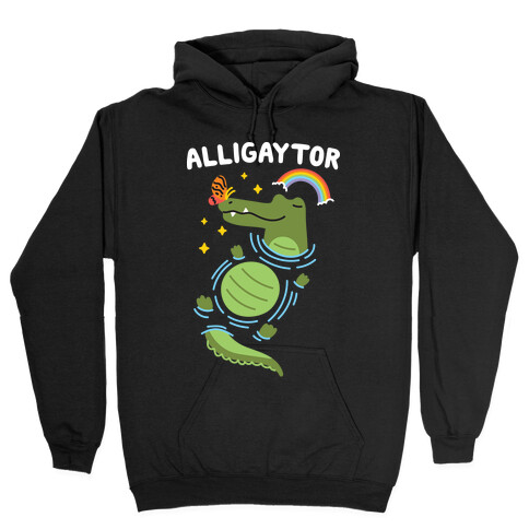 Alligaytor (Gay Alligator) Hooded Sweatshirt