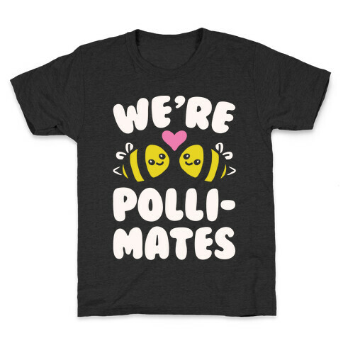 We're Pollimates White Print Kids T-Shirt