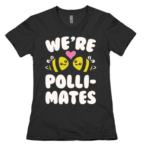 We're Pollimates White Print Womens T-Shirt