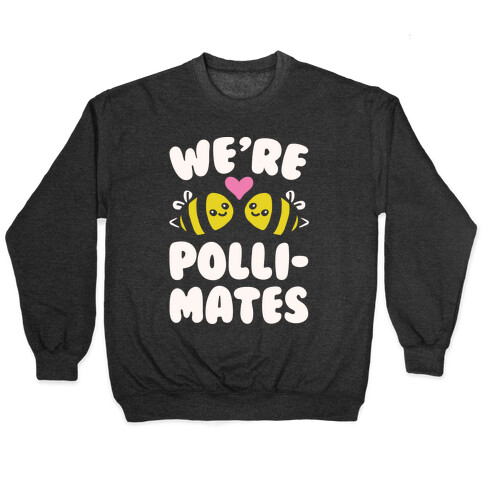 We're Pollimates White Print Pullover