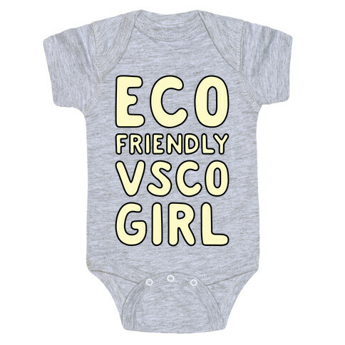 Eco Friendly VSCO Girl Baby One-Piece