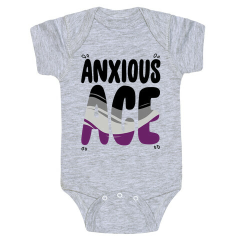 Anxious Ace Baby One-Piece