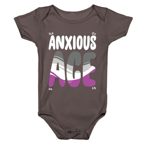 Anxious Ace Baby One-Piece
