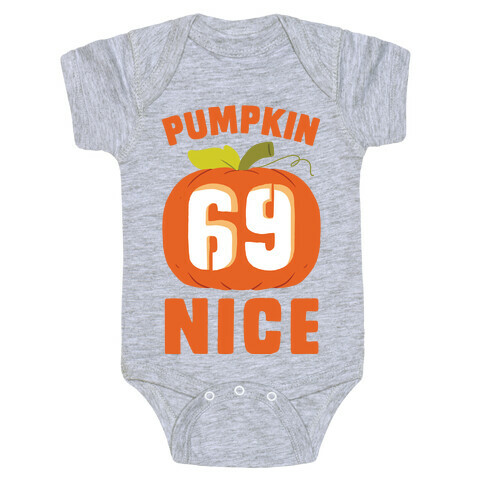 Pumpkin Nice Baby One-Piece