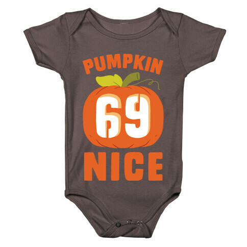 Pumpkin Nice Baby One-Piece