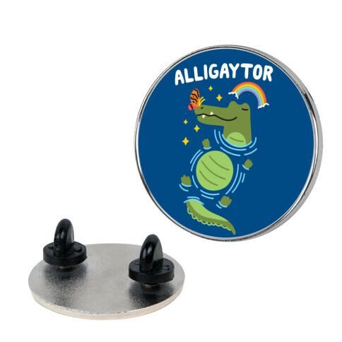 Alligaytor (Gay Alligator) Pin