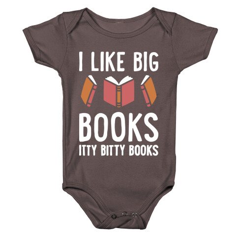 I Like Big Books Itty Bitty Books Baby One-Piece