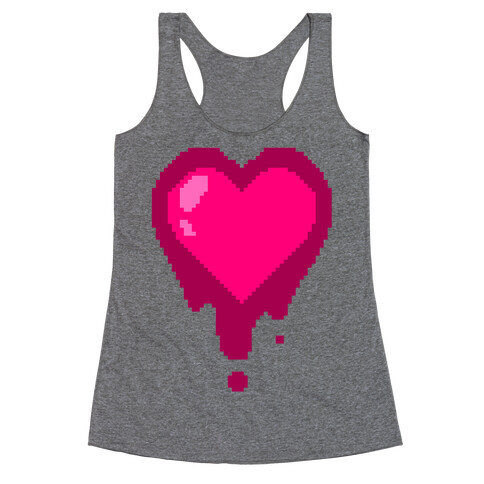 Bleeding Heart Racerback Tank Top