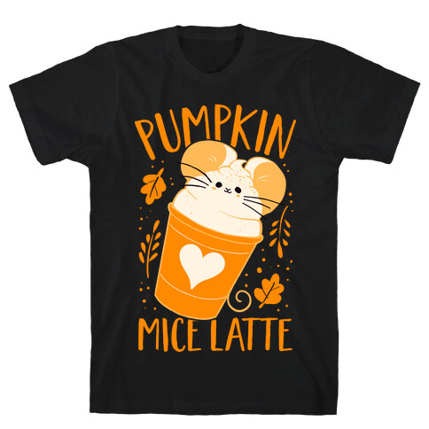 Pumpkin Mice Latte T-Shirt