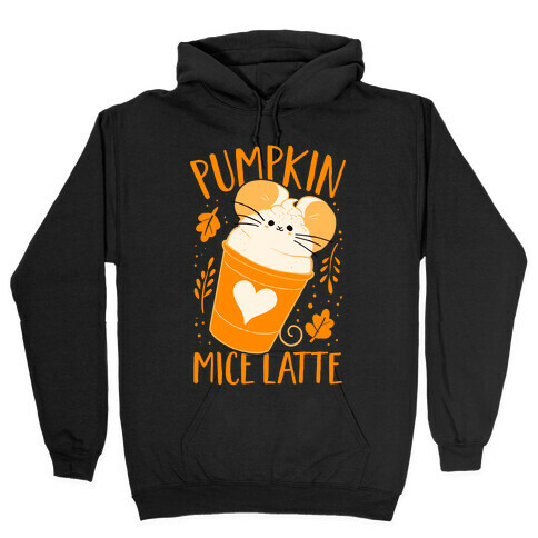 Pumpkin Mice Latte Hooded Sweatshirt