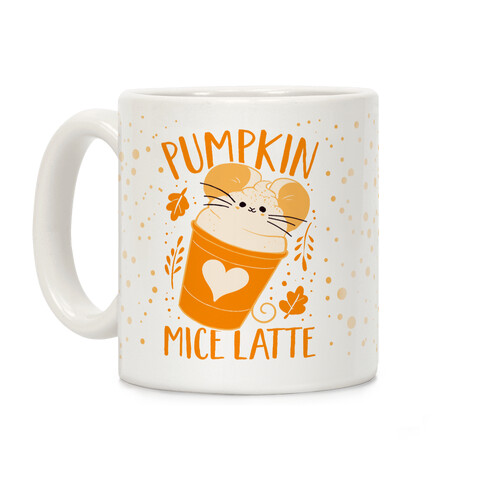 Pumpkin Mice Latte Coffee Mug