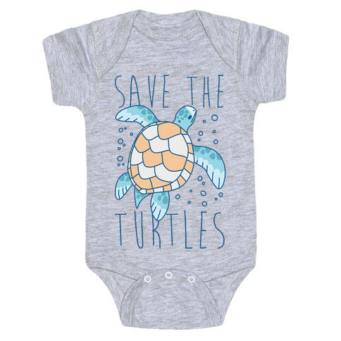 Save the Turtles Baby One-Piece