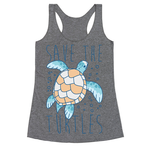 Save the Turtles Racerback Tank Top