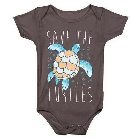 Save the Turtles Baby One-Piece