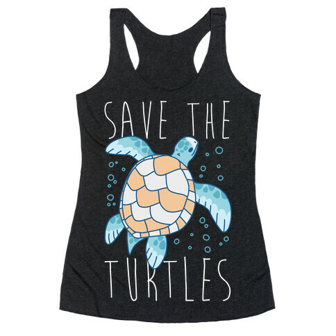 Save the Turtles Racerback Tank Top