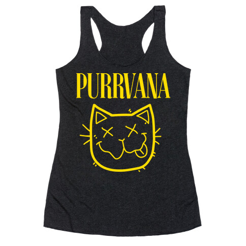 Purrvana Racerback Tank Top