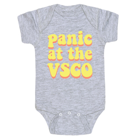 Panic at the VSCO Baby One-Piece