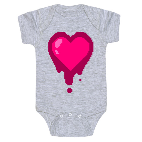 Bleeding Heart Baby One-Piece