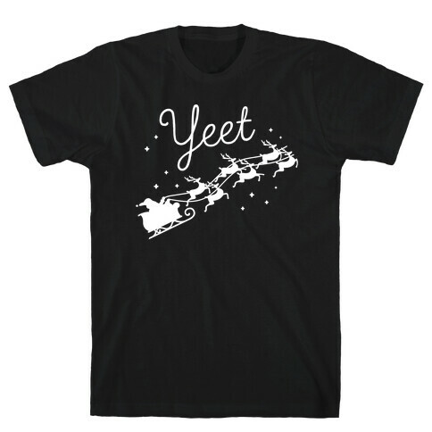 Yeet Santa Sleigh T-Shirt