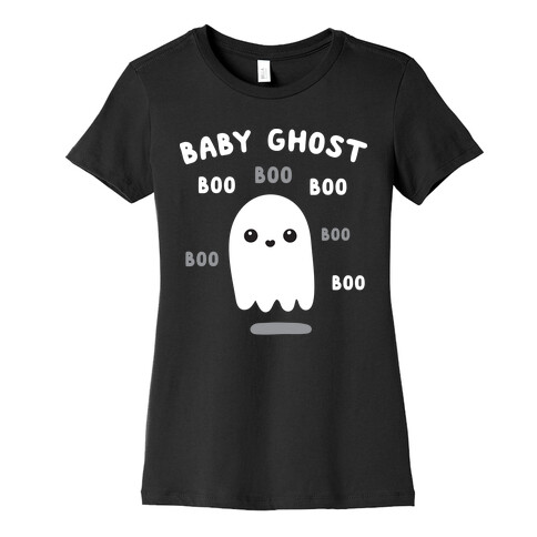 Baby Ghost Boo Boo Boo Womens T-Shirt