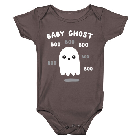 Baby Ghost Boo Boo Boo Baby One-Piece