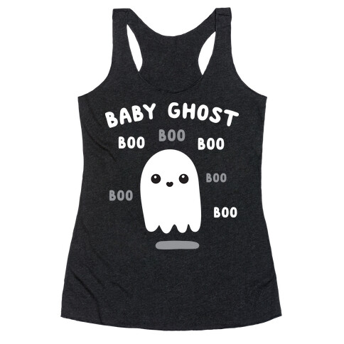 Baby Ghost Boo Boo Boo Racerback Tank Top