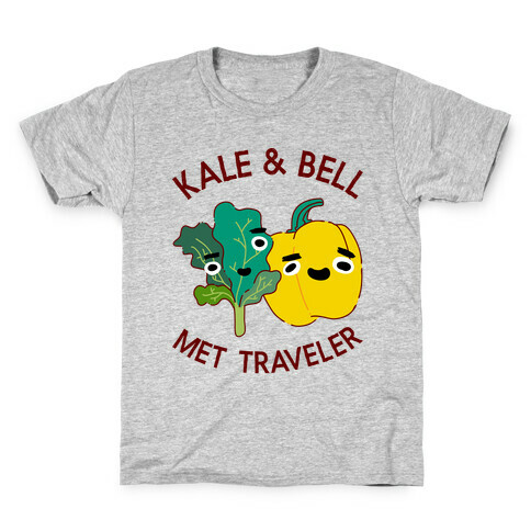 Kale and bell Met, Traveler Kids T-Shirt