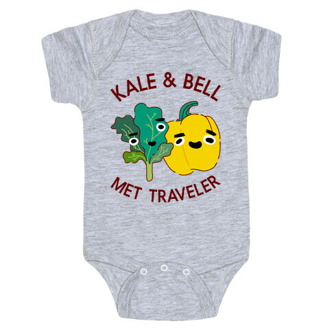 Kale and bell Met, Traveler Baby One-Piece