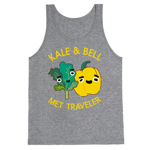 Kale and bell Met, Traveler Tank Top