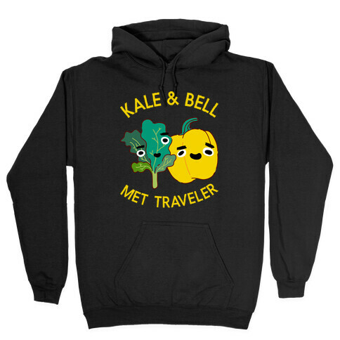 Kale and bell Met, Traveler Hooded Sweatshirt