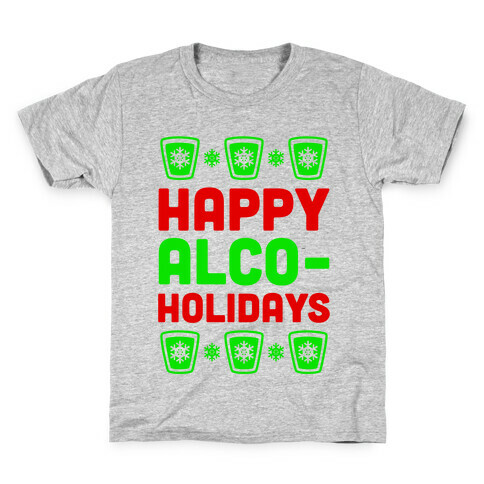 Happy Alco-Holidays Kids T-Shirt