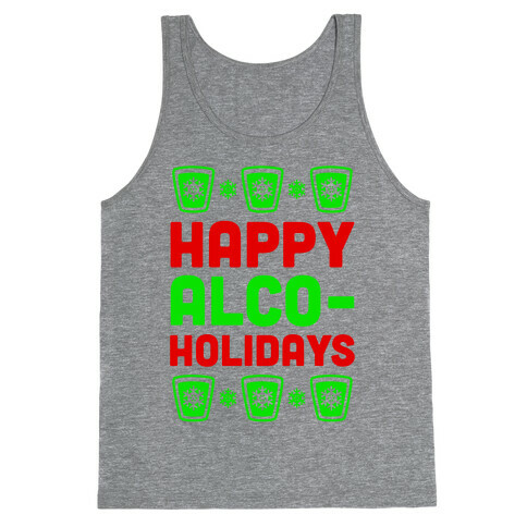 Happy Alco-Holidays Tank Top