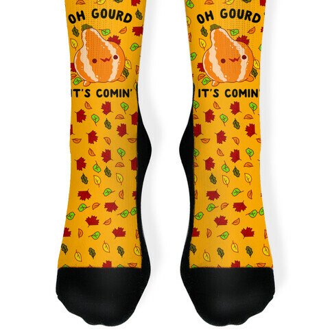 Oh Gourd It's Comin' Sock