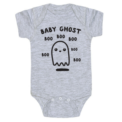 Baby Ghost Boo Boo Boo Baby One-Piece