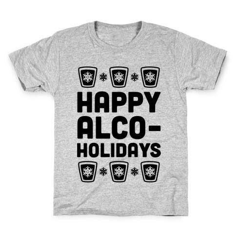 Happy Alco-Holidays Kids T-Shirt