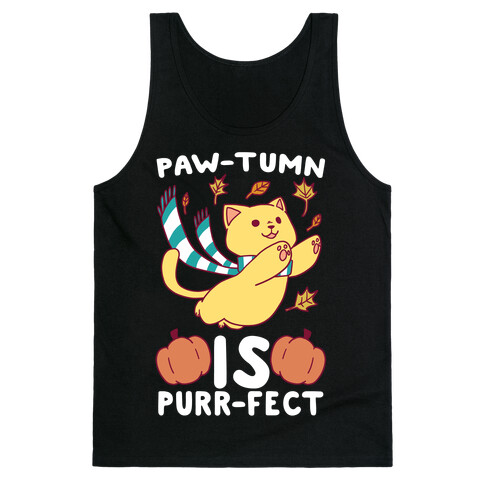 Paw-tumn is Purrfect Tank Top