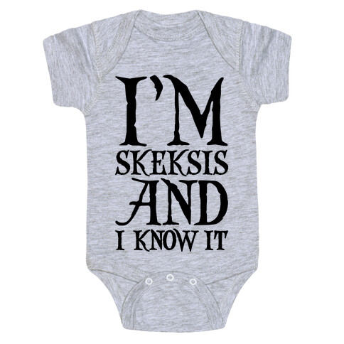I'm Skeksis and I Know It Parody Baby One-Piece