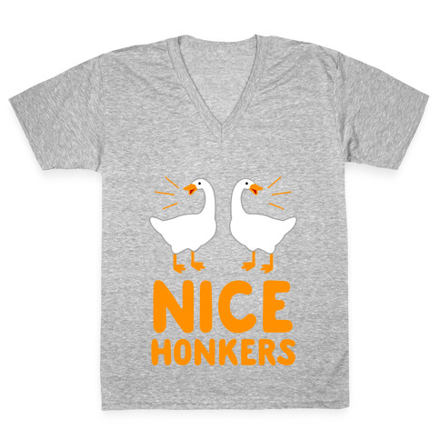 Nice Honkers V-Neck Tee Shirt